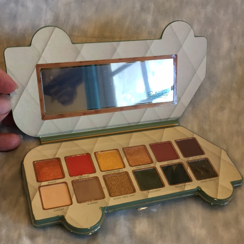 Milani Gilded Getaway Eyeshadow Palette NWT .26 oz 12 colors Summer Beauty - Picture 3 of 16